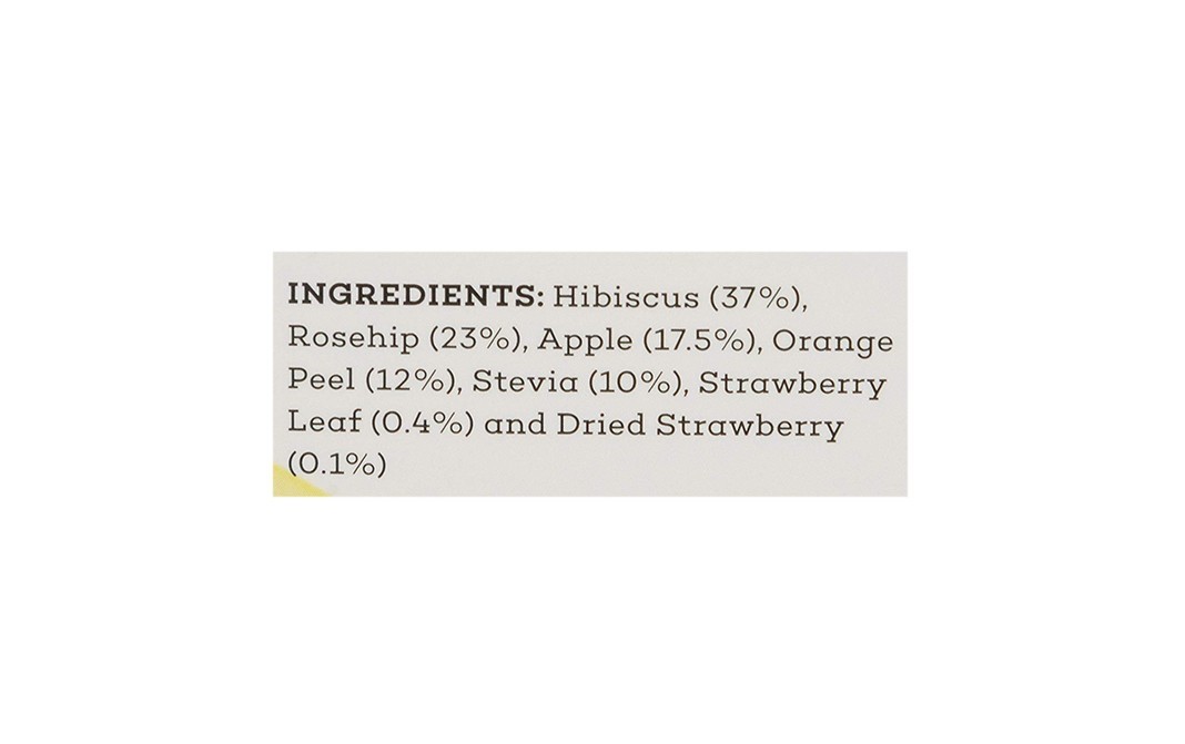 The Hillcart Tales Strawberry Lime Hot And Cold Tisane   Box  14 pcs
